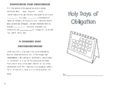 Holy Days of Obligation Booklet