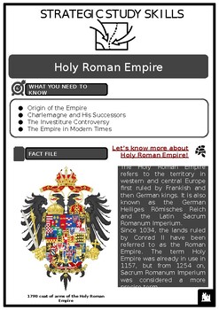 Preview of Holy Roman Empire Source Based Activities w/Answers