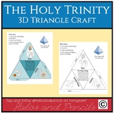 Holy Trinity/ Trinity Sunday Triangle/ Pyramid 3D Craft