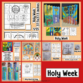 Holy Week Activities Hat Craft Easter Bulletin Board Color