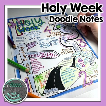 Preview of Holy Week Doodle Notes