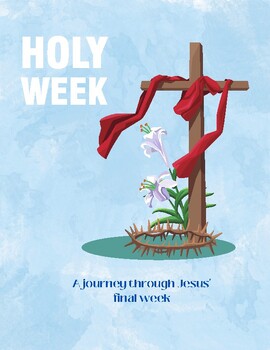Preview of Holy Week Draw What You Learn Journal
