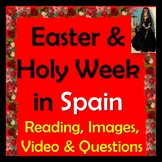 Holy Week & Easter in Spain - English Reading & Questions 