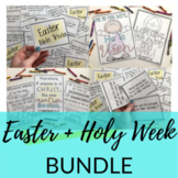 Holy Week, Palm Sunday, & Easter Lessons + Activities for 