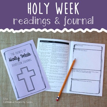 Preview of Holy Week Readings and Journal