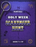 Holy Week SCAVENGER HUNT: No-Prep Christ-Centered Easter Activity