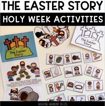Preview of Holy Week Story and Activities