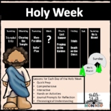 Holy Week Unit for Easter Bible Studies