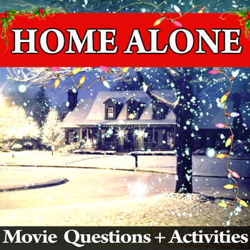 Preview of Home Alone Movie Guide + Activities | Christmas | Answer Keys Inc