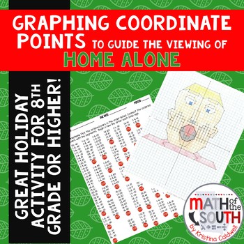 Preview of Graphing Coordinate Points Activity to Guide the Viewing of Home Alone