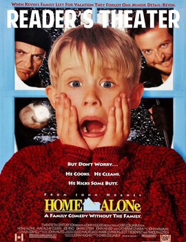 Preview of Christmas Reader's Theater Script based on Home Alone the Movie