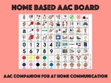Home Based AAC Communication Board ( w/Boardmaker Symbols)