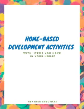 Preview of Home-Based Development Activities Packet