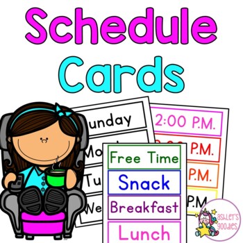 Home Daily Schedule by Ashley's Goodies | TPT