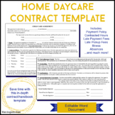 Home Daycare Contract Template