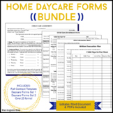 Home Daycare Forms & Contract Template Bundle