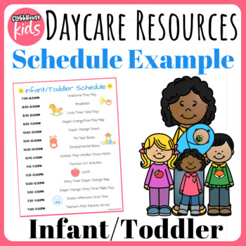 infant and toddler daycare daily schedule