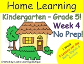 Home Distance Learning Pack - Kindergarten to Grade 5 - We