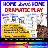 Home Dramatic Play Center ... Phone Book, Lists , Labels ,