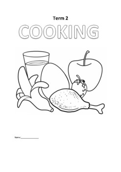 Preview of Home Economics Cooking Booklet