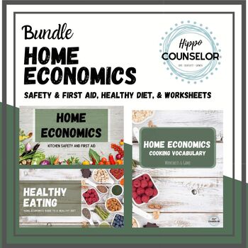 Preview of Home Economics - Cooking bundle