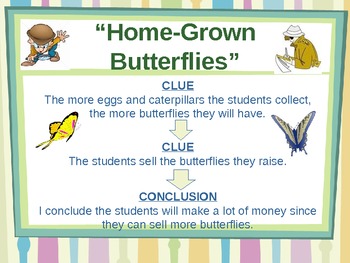 Home-Grown Butterflies - Treasures Reading Unit 2 - Drawing Conclusions