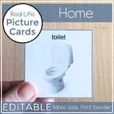 Home and Health Picture Cards |  Real Life Photo Visuals A