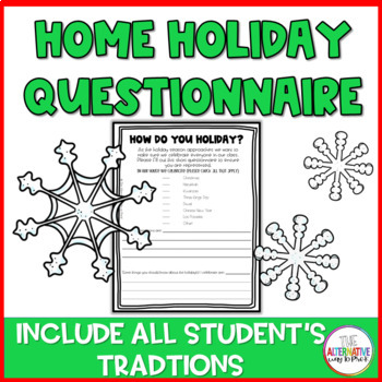 Preview of Holiday Questionnaire