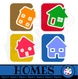 Home Icons - Clip Art Set