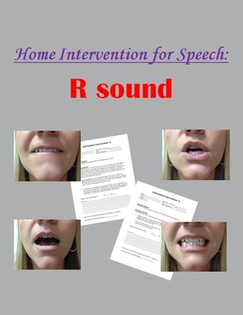 Preview of Home Intervention for Speech: R sound