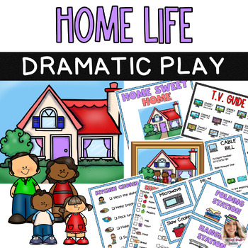 Preview of Home Life Dramatic Play Center
