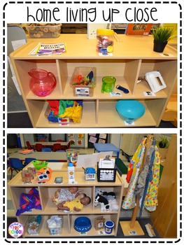 home living dramatic play center for preschool pre k and kindergarten