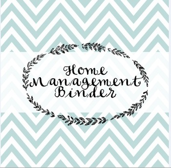 Preview of Home Management Printables