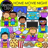Home Movie Night Clipart {Movie Clipart, Theater, Cinema}