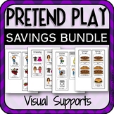 Home Pretend Play Visual Schedules (Autism) BUNDLE