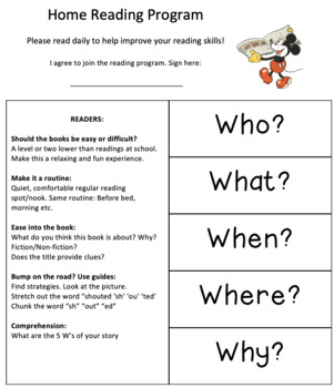 Preview of Home Reading Club Log (editable, customizable) Parent Teacher Communication