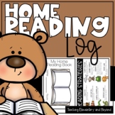 Home Reading Log for the Full Year Including Parental Feedback