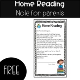 Home Reading note