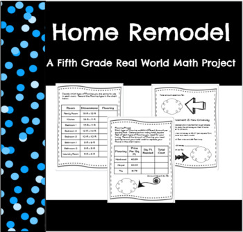 Preview of Fraction and Decimal Real World Math Project