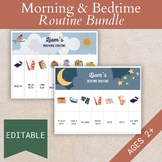 Home Routines Bundle: Morning and Bedtime Routine Visual S