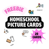 Home School/At-home learning Picture Cards