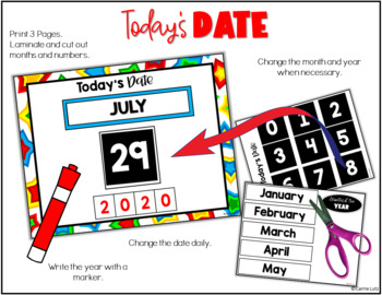 FREE Home School Calendar Toolkit by Carrie Lutz TpT