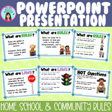 Home School & Community Rules and Laws PowerPoint Presentation