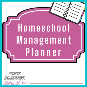 Preview of Home School Management Planner