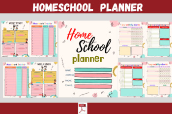 Preview of Home School Planner