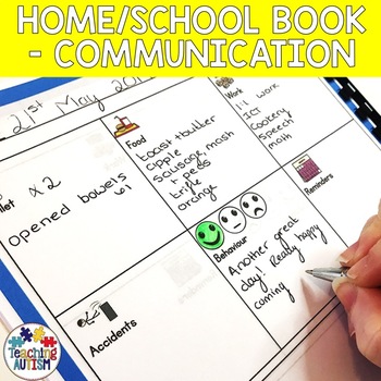 Preview of Home School Communication Book