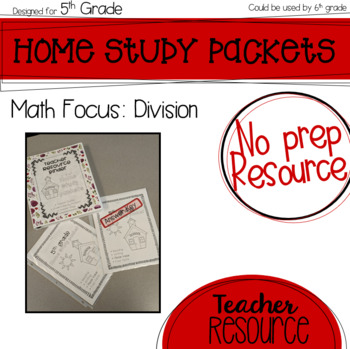 Preview of Home Study Packet - Division