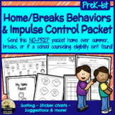 Behaviors and Self-Control Activities For Home Packet