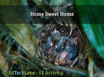 Preview of Home Sweet Home - Animals Make Homes from Natural Resources - Classroom Activity