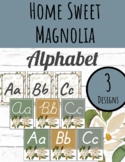 Home Sweet Magnolia Classroom Decor: EDITABLE ALPHABET AND